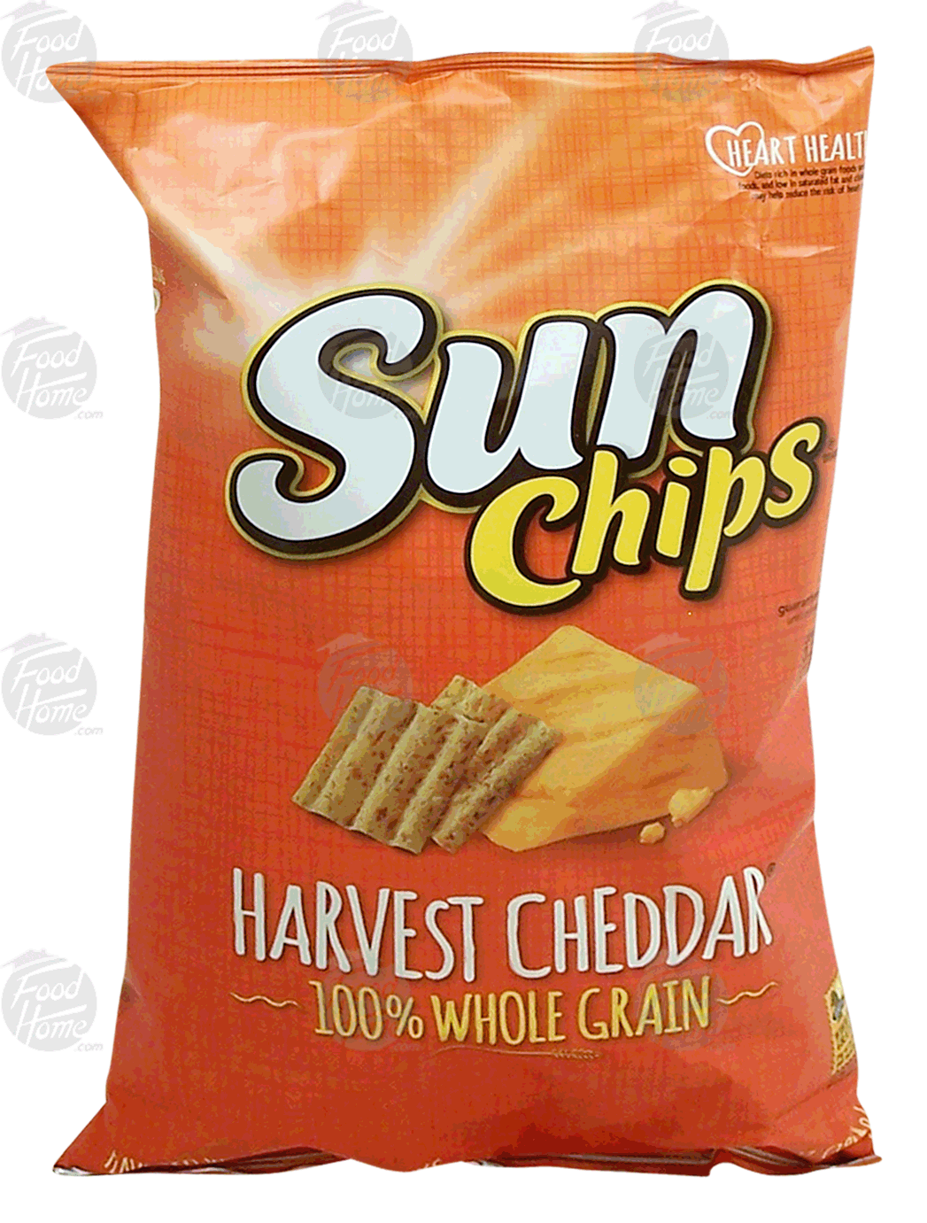 Sun Chips  harvest cheddar flavored multi grain snack chips Full-Size Picture